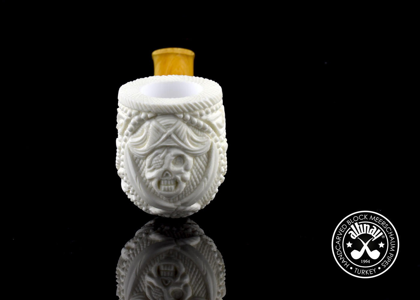 altinay-classic-bent-billiard-meerschaumpfeife-pirat image 5