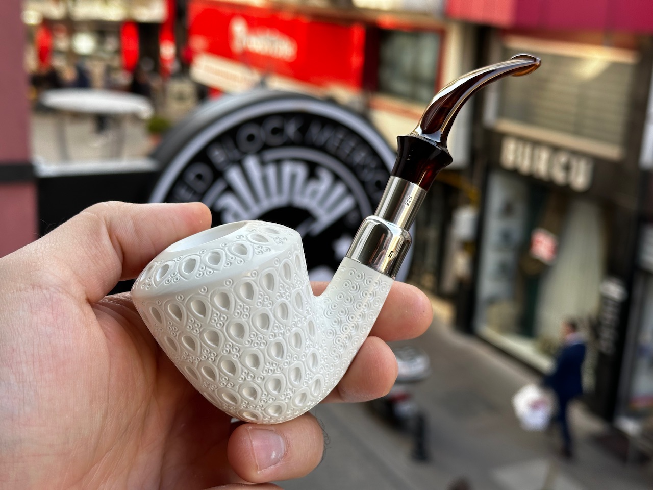 altinay-spigot-dublin-silver-spigot-meerschaumpfeife-silber image 1