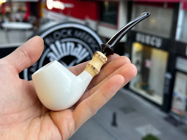 altinay-bamboo-brandy-meerschaumpfeife-mit-bambusholm image 1