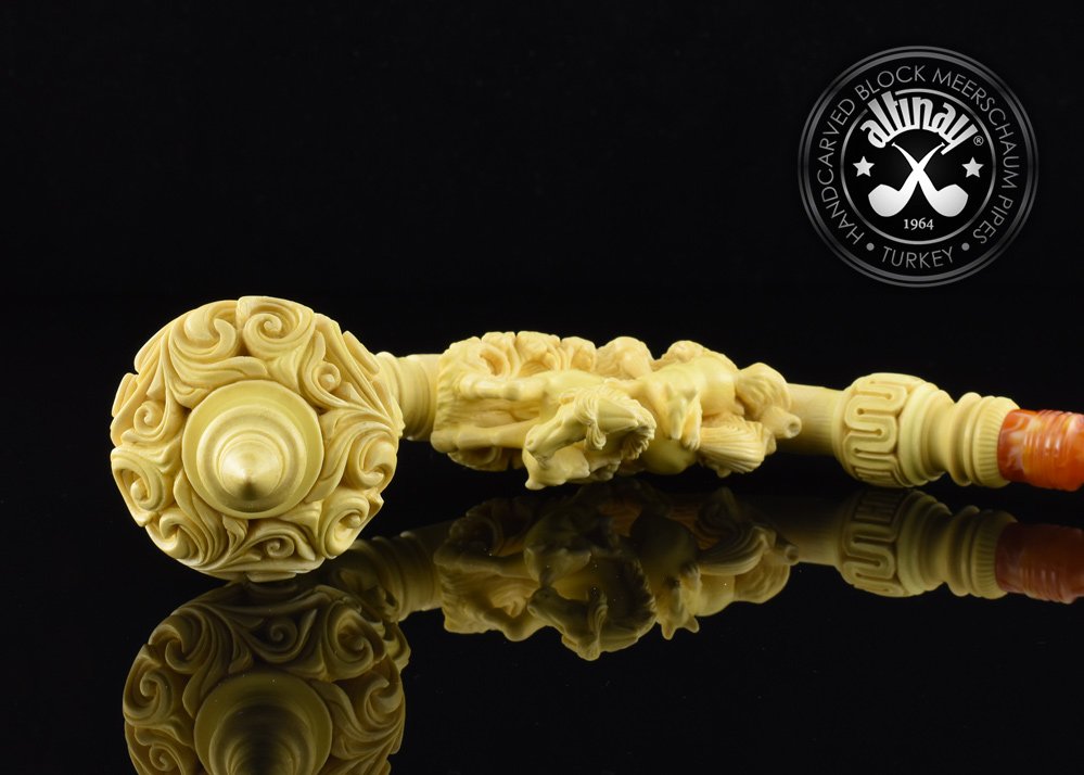 altinay-classic-wild-dogs-meerschaumpfeife-stopfer-set image 5