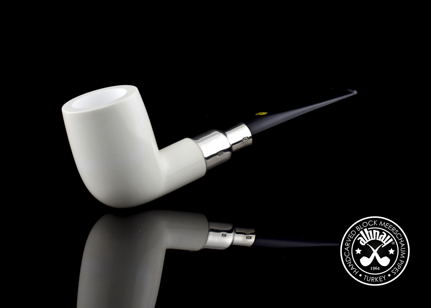 altinay-spigot-billiard-silber-meerschaumpfeife-1-st-ck image 2