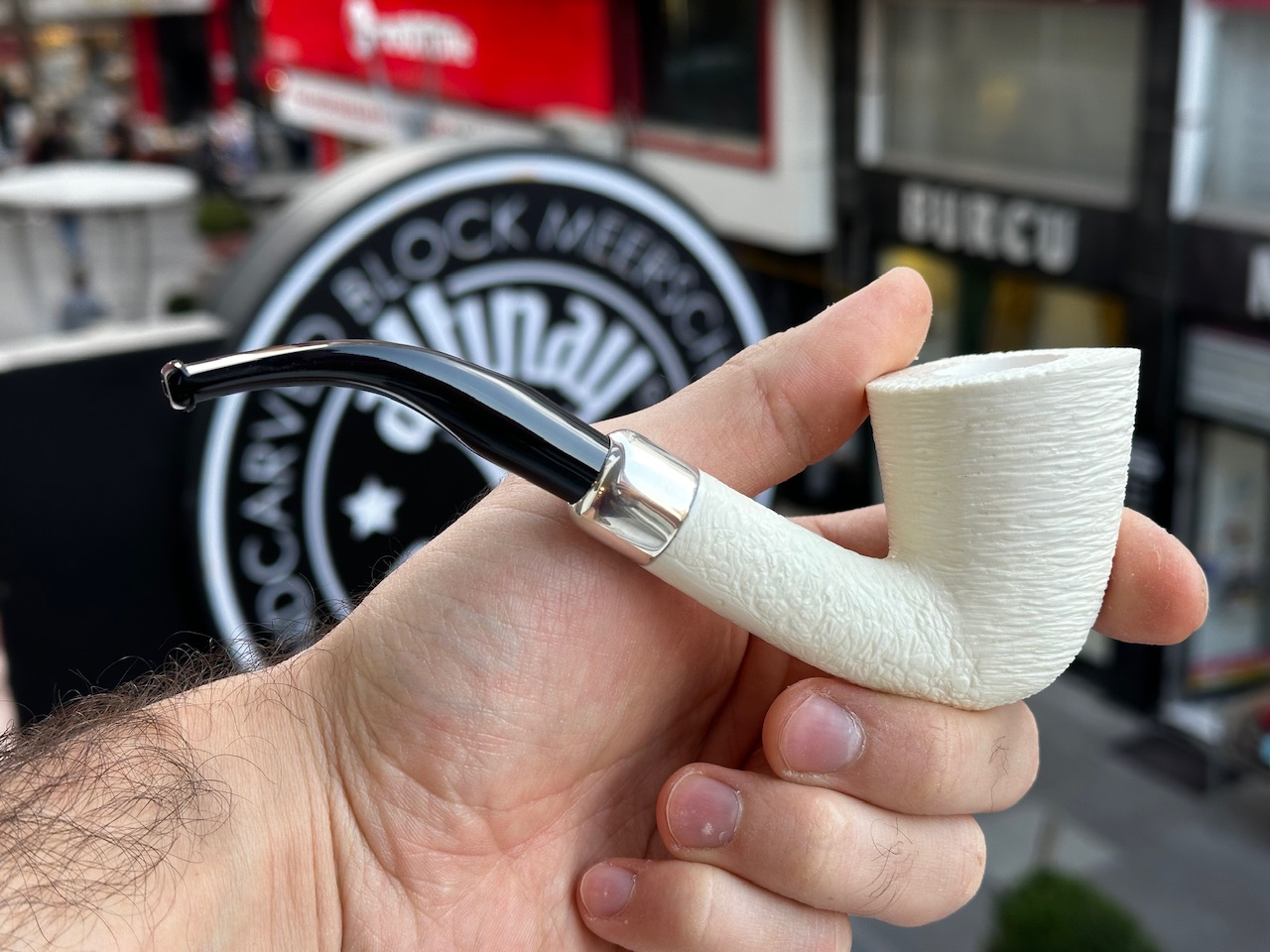 altinay-spigot-dublin-silber-army-meerschaumpfeife image 3