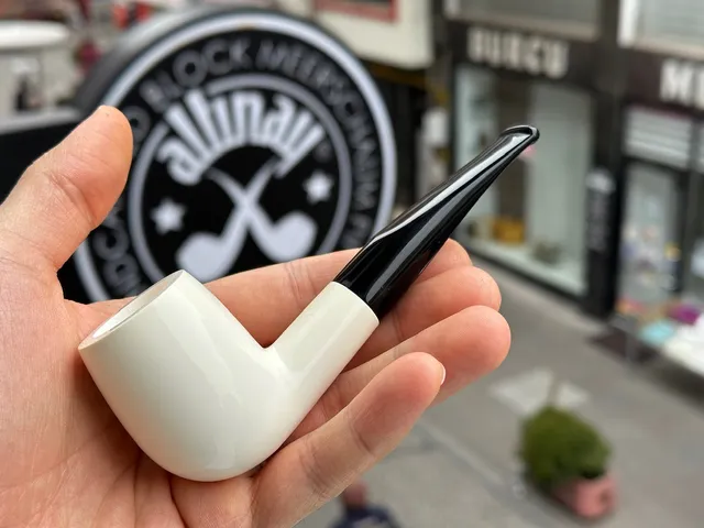 altinay-classic-billard-meerschaumpfeife-glatt-wei image 1