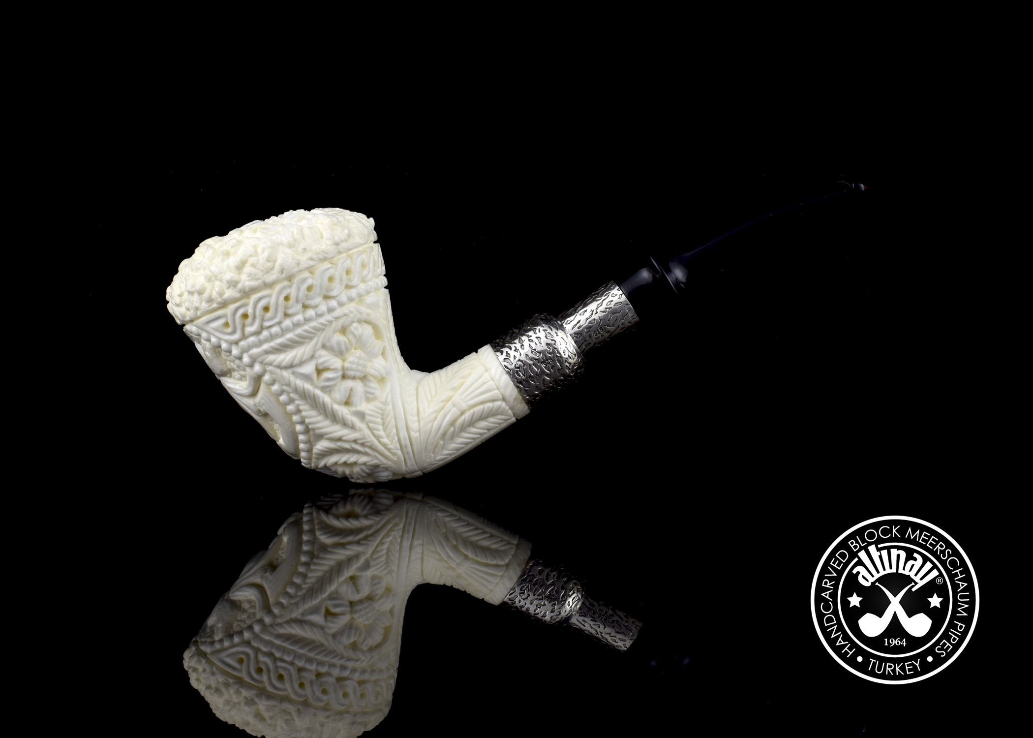 altinay-spigot-dublin-meerschaumpfeife-hirschmotiv image 3