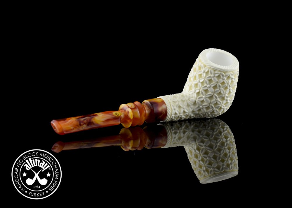 altinay-classic-deep-carved-billiard-pfeife-meerschaum image 4