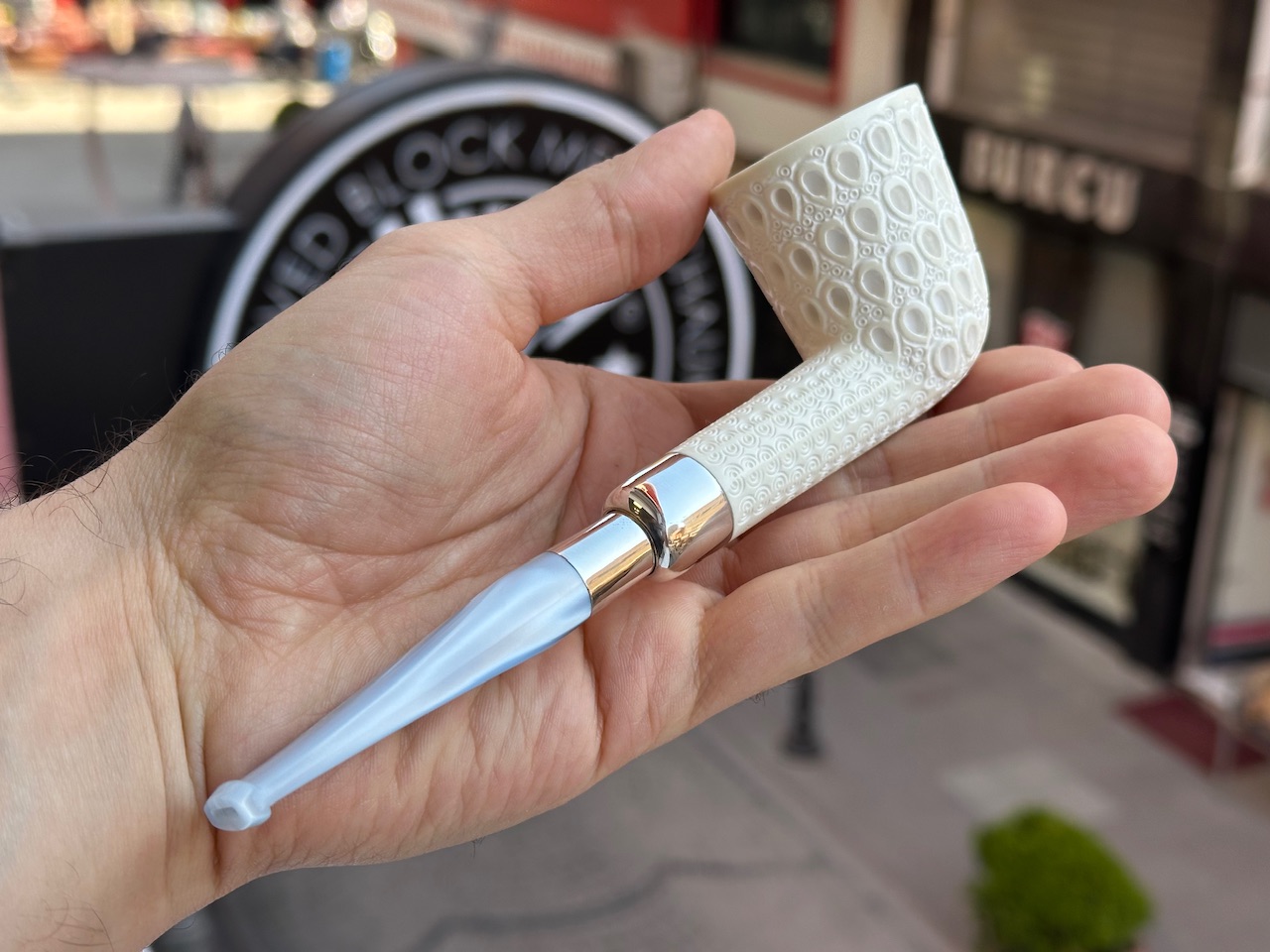 altinay-spigot-dublin-silber-meerschaumpfeife-block image 2