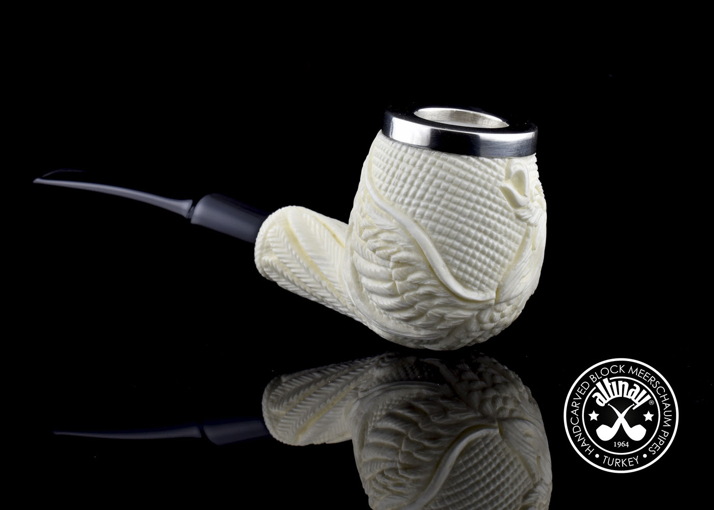 altinay-eagle-s-claw-apple-meerschaumpfeife-adler-2 image 3