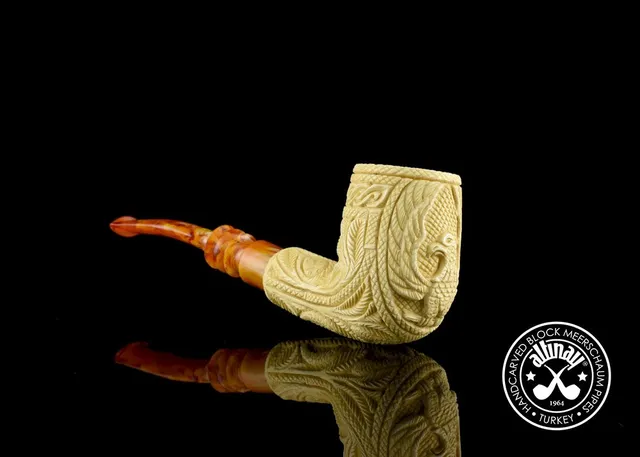 altinay-eagle-s-claw-eagle-medallion-meerschaumpfeife-adlerkralle image 1