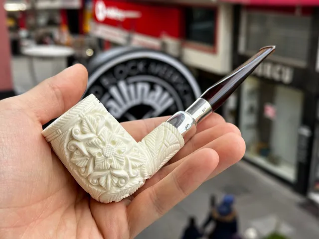 altinay-spigot-billiard-silver-spigot-meerschaumpfeife image 1