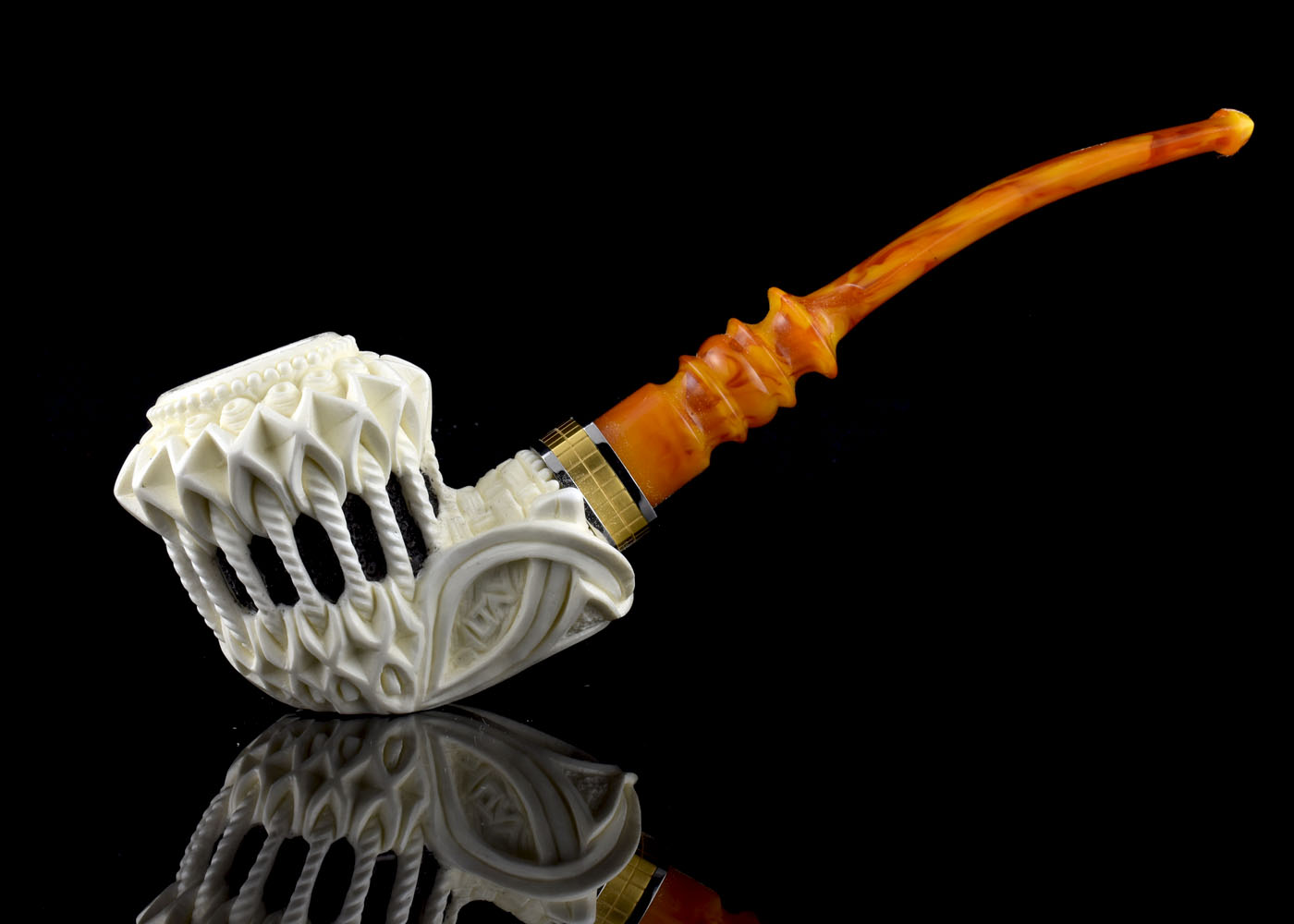 altinay-classic-xl-figural-meerschaumpfeife-gitter image 2