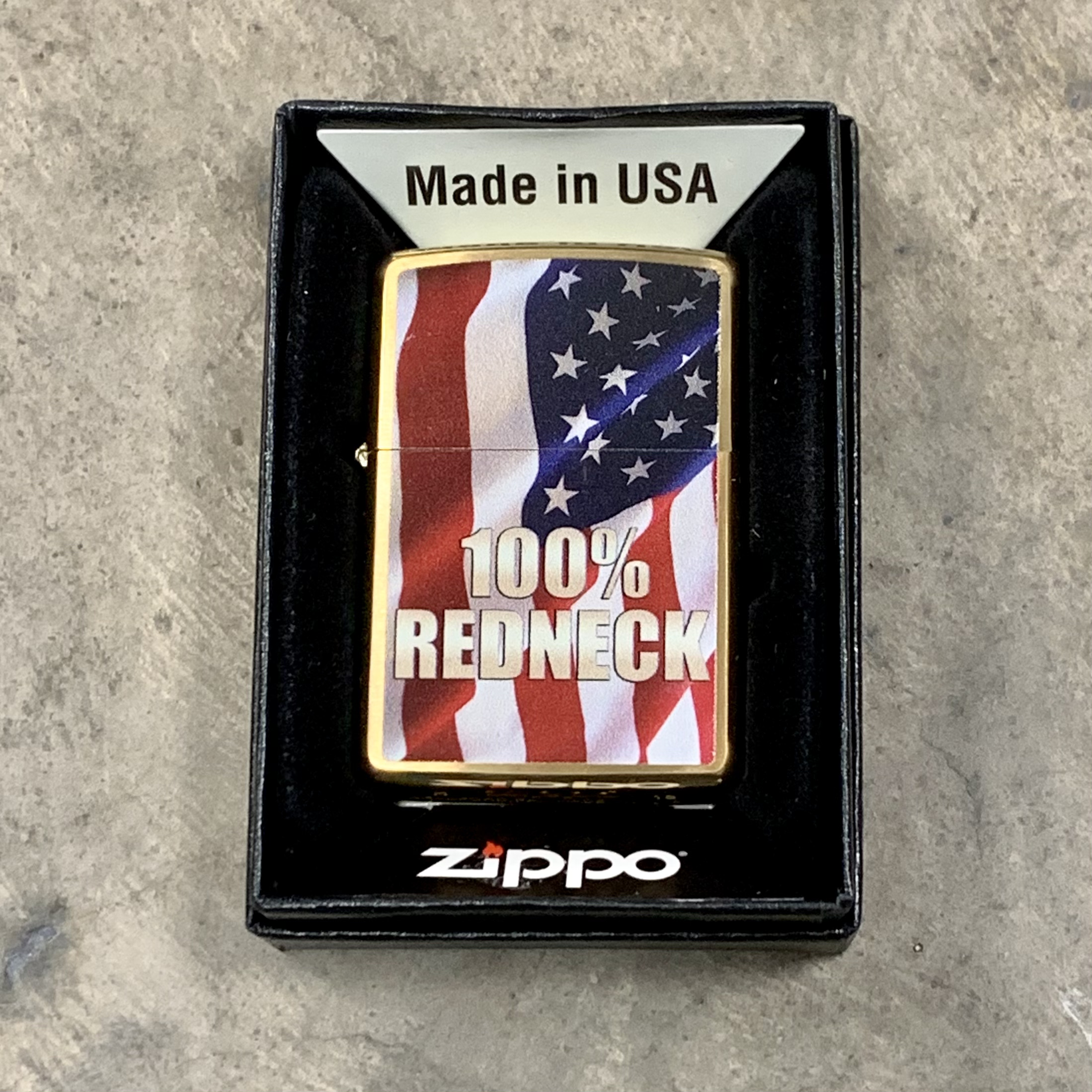 zippo-100-redneck-feuerzeug-benzin-sturmfeuerzeug image 2