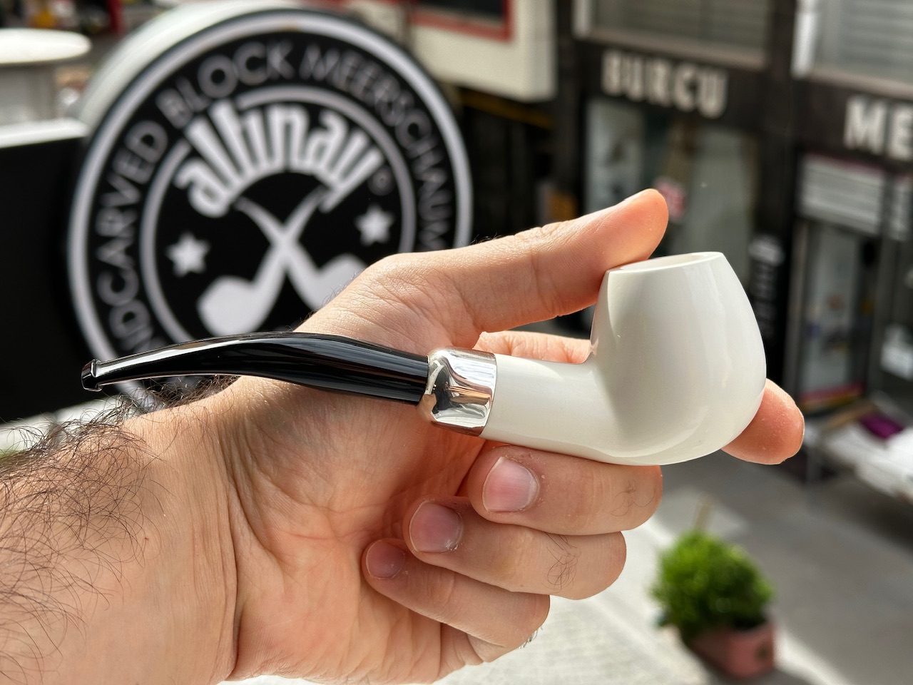 altinay-spigot-billiard-silber-army-meerschaumpfeife image 4