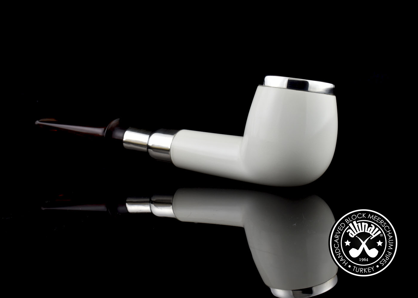 altinay-spigot-apple-meerschaumpfeife-silber-natur image 6