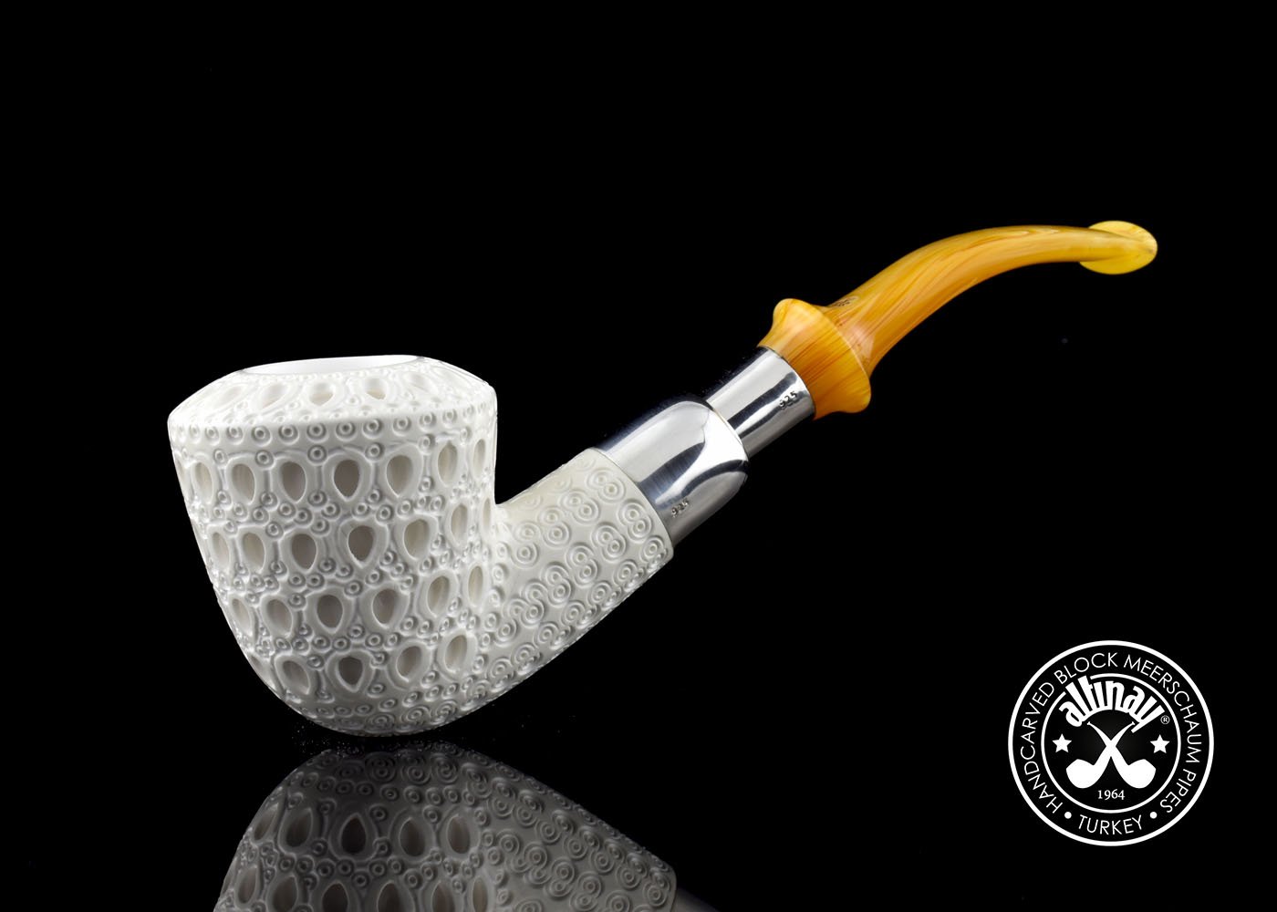 altinay-spigot-army-dublin-meerschaumpfeife-silber-spigot image 3
