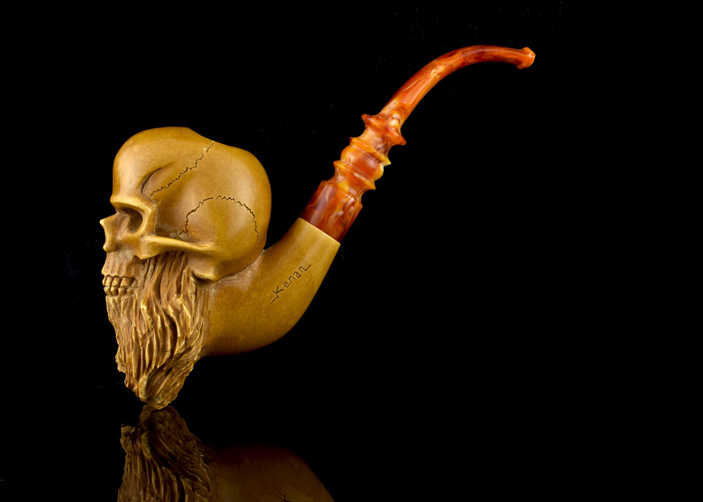 altinay-classic-xl-skull-meerschaumpfeife-totenkopf-2 image 2