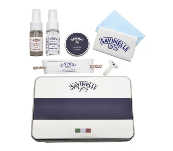 savinelli-pfeifenpflegeset-dopp-kit-reinigung-7-teilig image 1