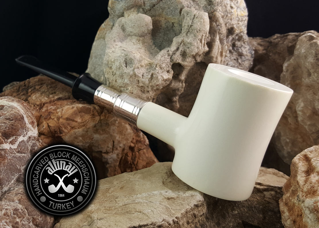 altinay-spigot-poker-meerschaumpfeife-silber-standpfeife image 4