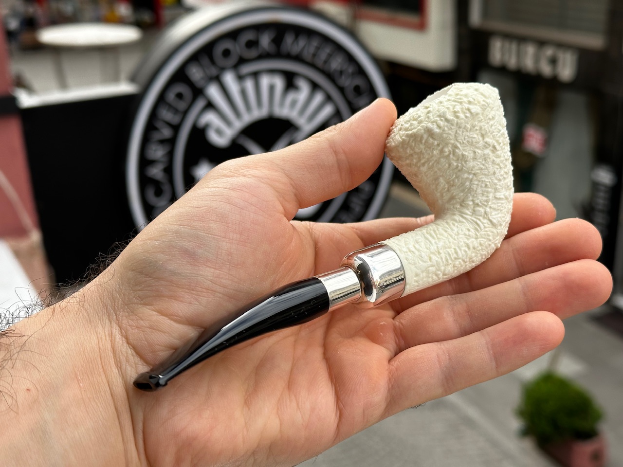 altinay-spigot-dublin-meerschaumpfeife-silber-spigot image 2