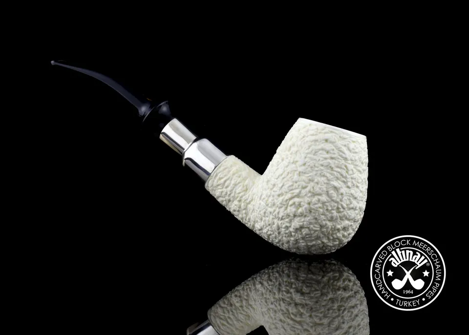 altinay-spigot-billiard-meerschaumpfeife-silber-spigot-7 image 1