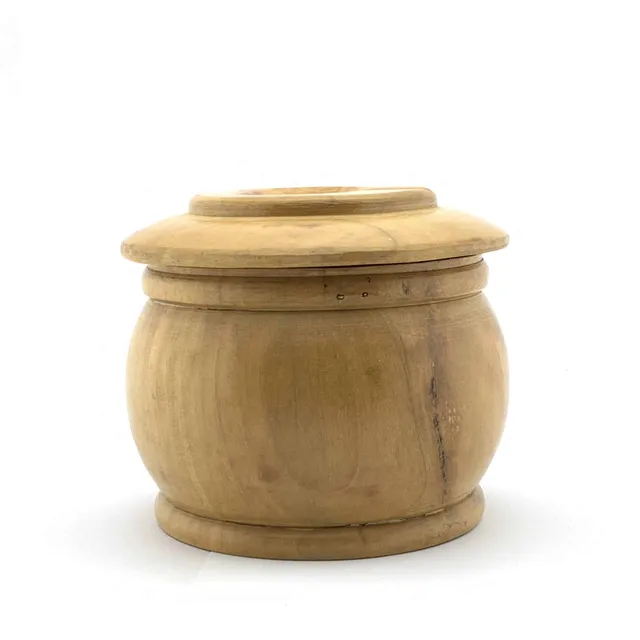 boswell-s-wooden-tobacco-jar-tabakdose-teakholz-mit-pfeifenst-nder image 1