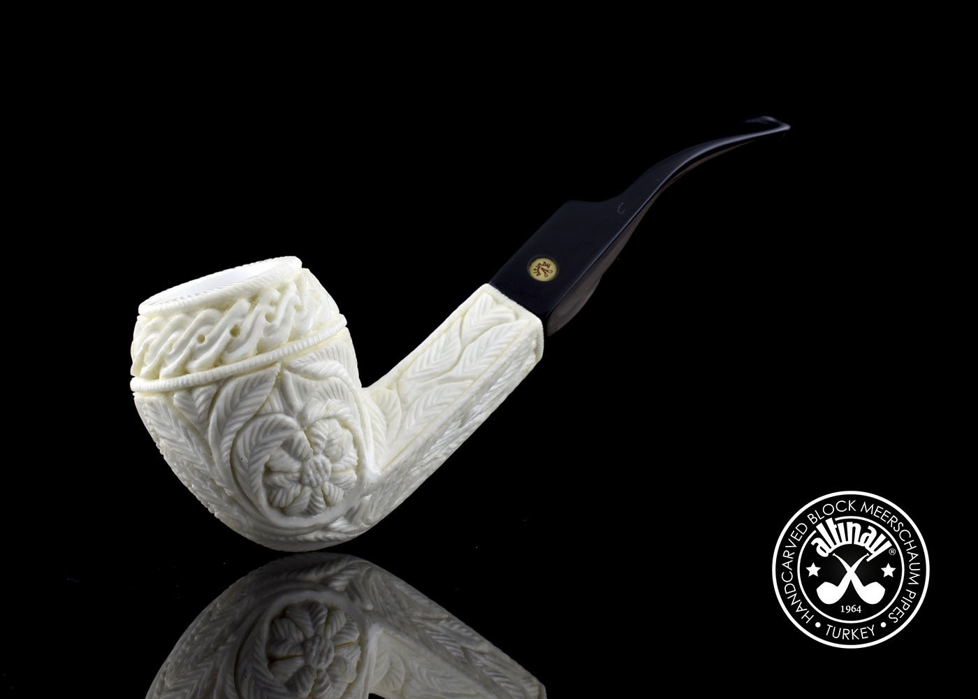altinay-classic-bulldog-meerschaumpfeife-natur-kantig image 1