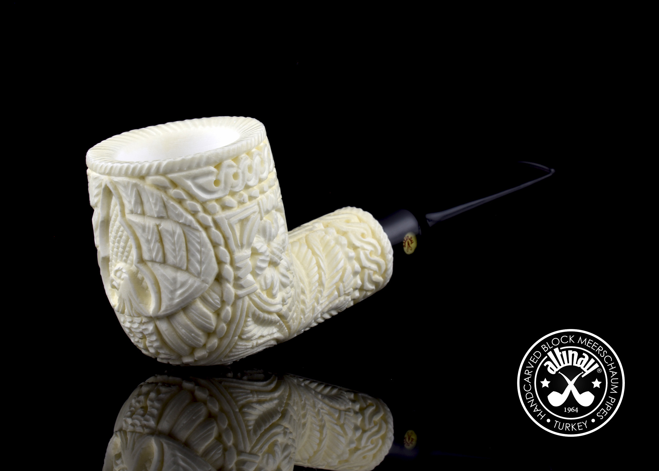 altinay-eagle-s-claw-billiard-meerschaumpfeife-adler-motiv-glatt image 1