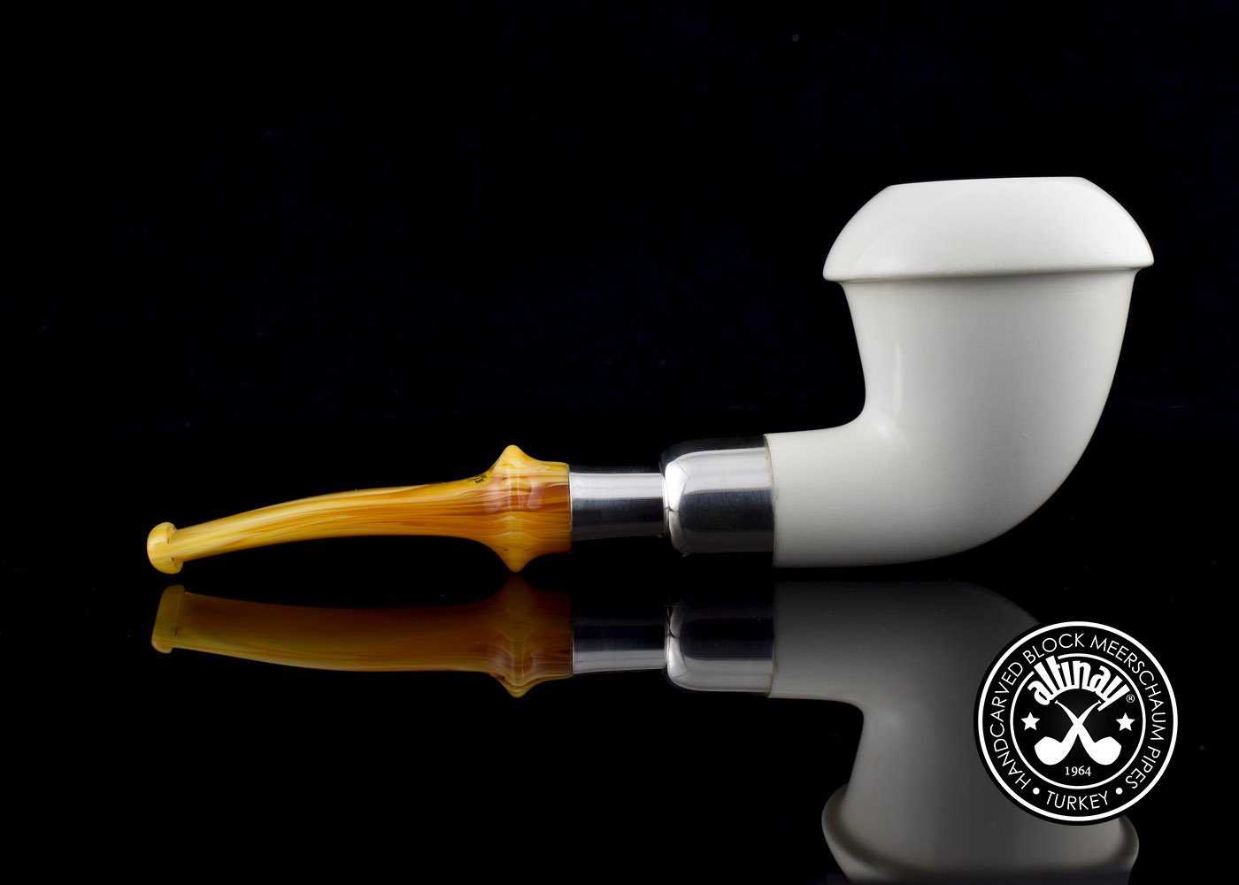 altinay-calabash-silver-spigot-meerschaumpfeife-natur-silber image 7