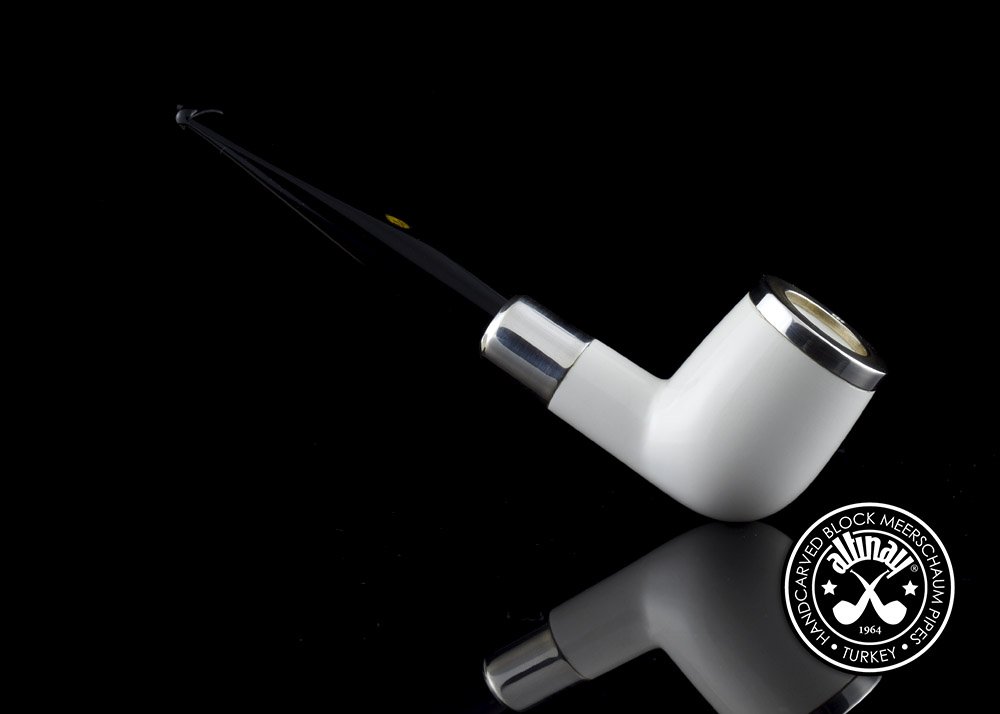 altinay-spigot-army-billiard-meerschaumpfeife-silber-4 image 5