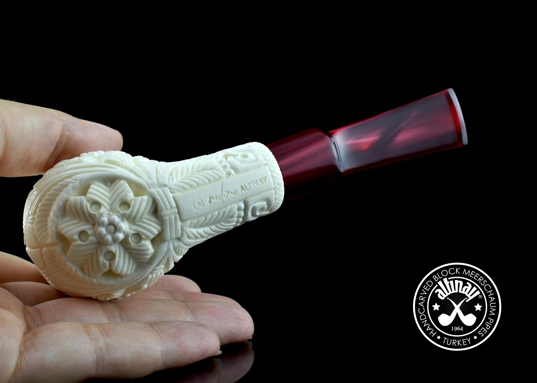 altinay-classic-billiard-meerschaumpfeife-glatt-gerade-6 image 3