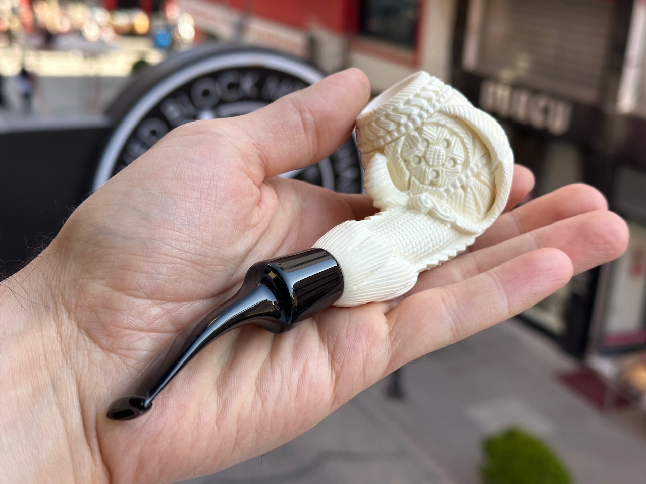 altinay-claw-meerschaumpfeife-eagle-s-claw-tabakpfeife-kralle image 2