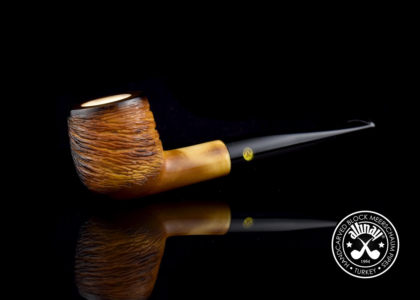 altinay-classic-billiard-meerschaumpfeife-glatt-natur-5 image 2