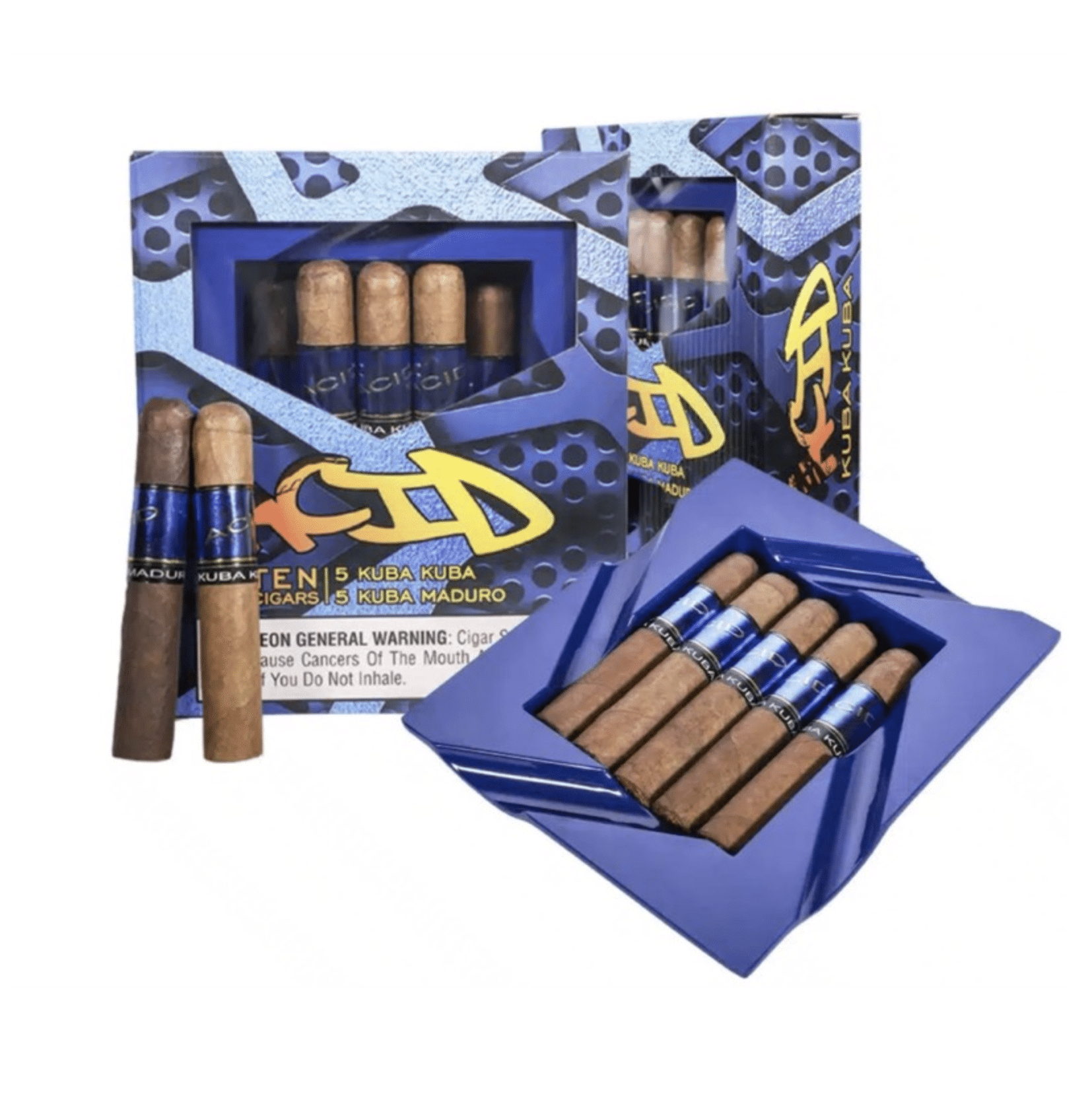 acid-kuba-kuba-robusto-zigarren-geschenkset-10er-ascher image 3