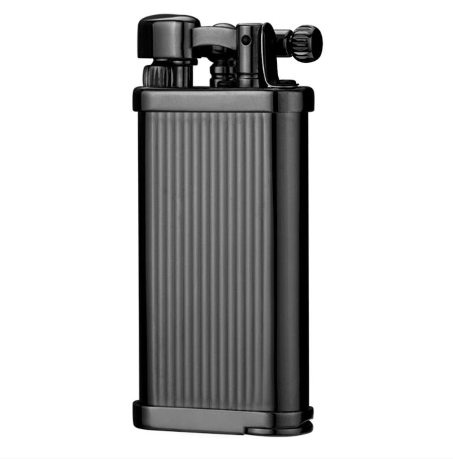 im-corona-old-boy-pfeifenfeuerzeug-gunmetal-pinstripe image 1