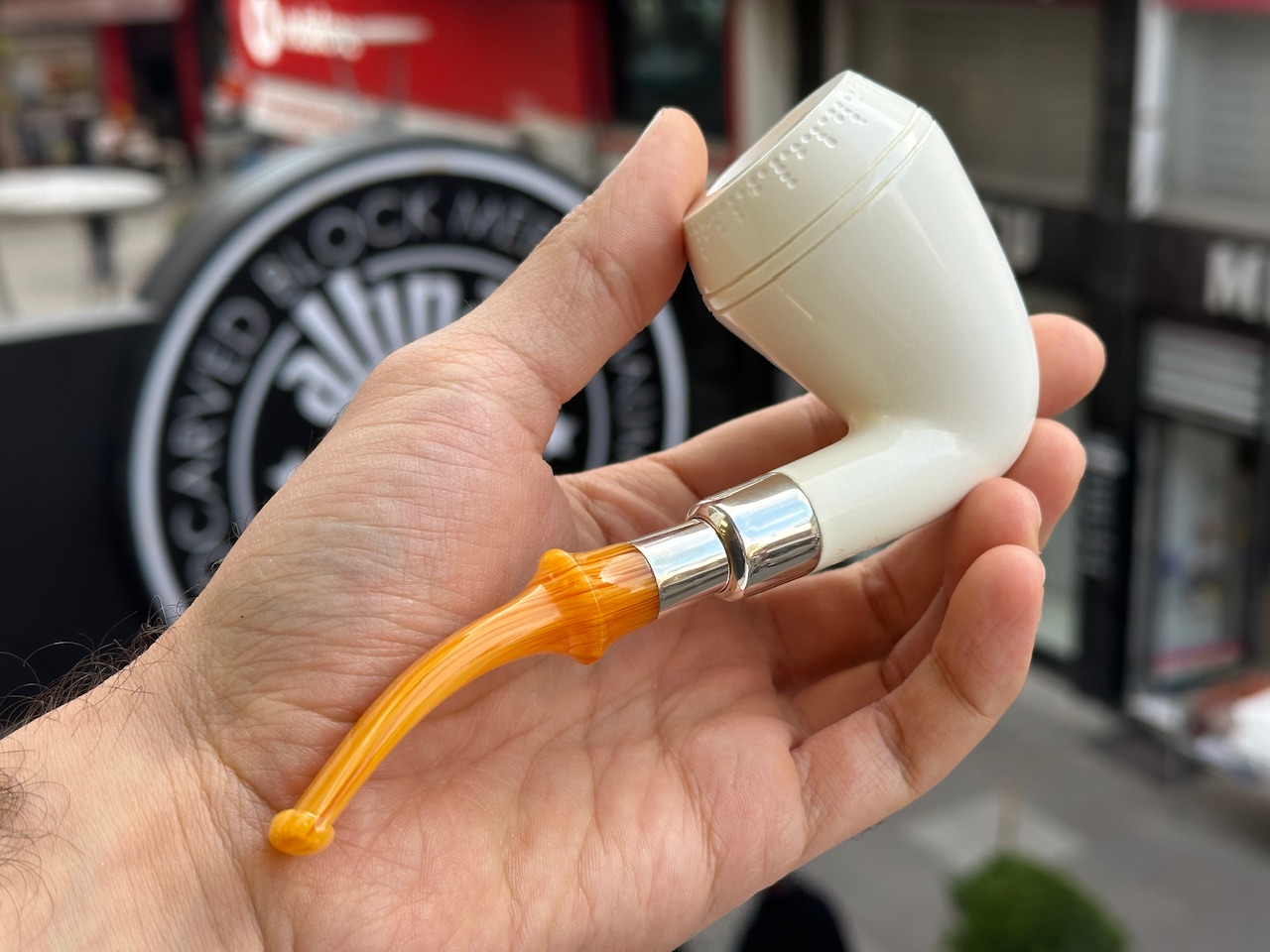 altinay-rhodesian-silber-spigot-tabakpfeife-meerschaum image 2