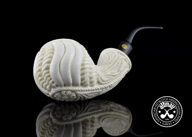altinay-classic-carved-apple-meerschaumpfeife-geschnitzt image 1