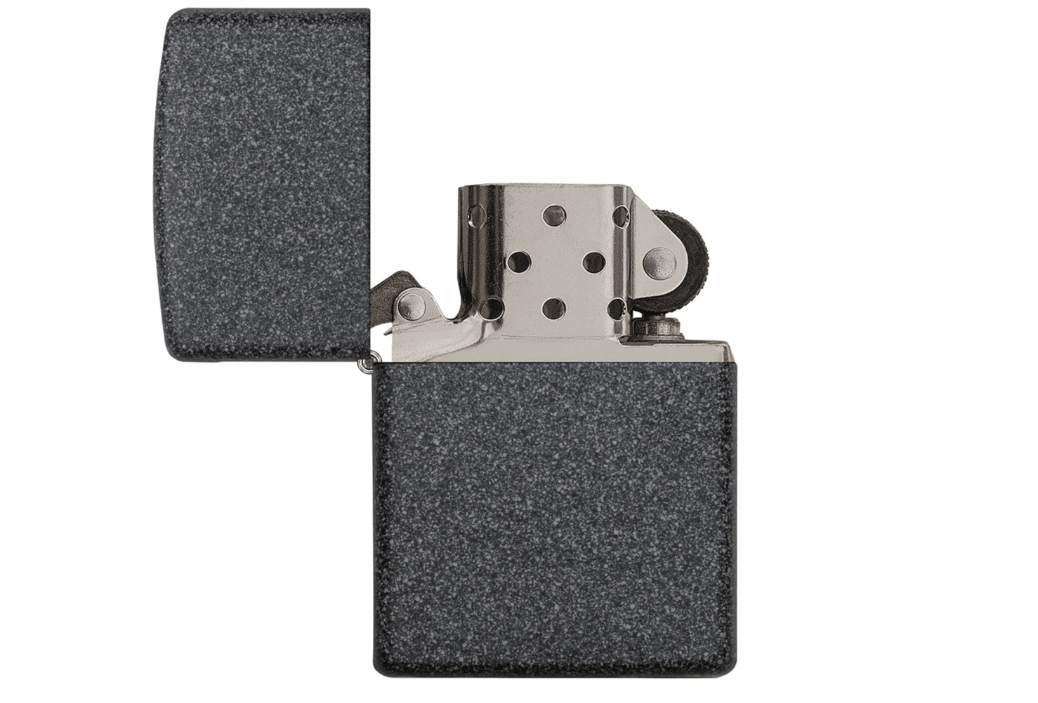 zippo-classic-iron-stone-benzinfeuerzeug-winddicht-geschenkbox image 2
