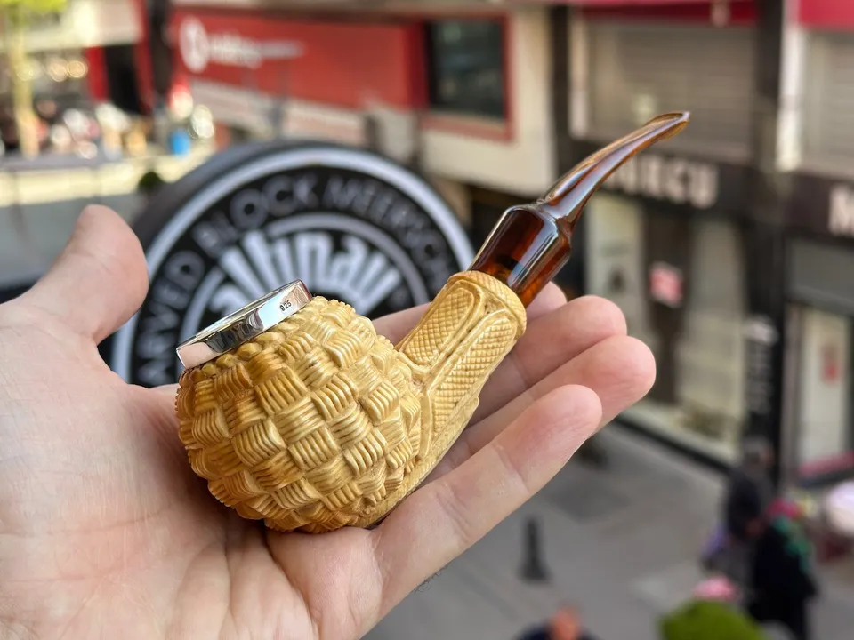 altinay-top-silver-wicker-ball-meerschaumpfeife-wei image 1