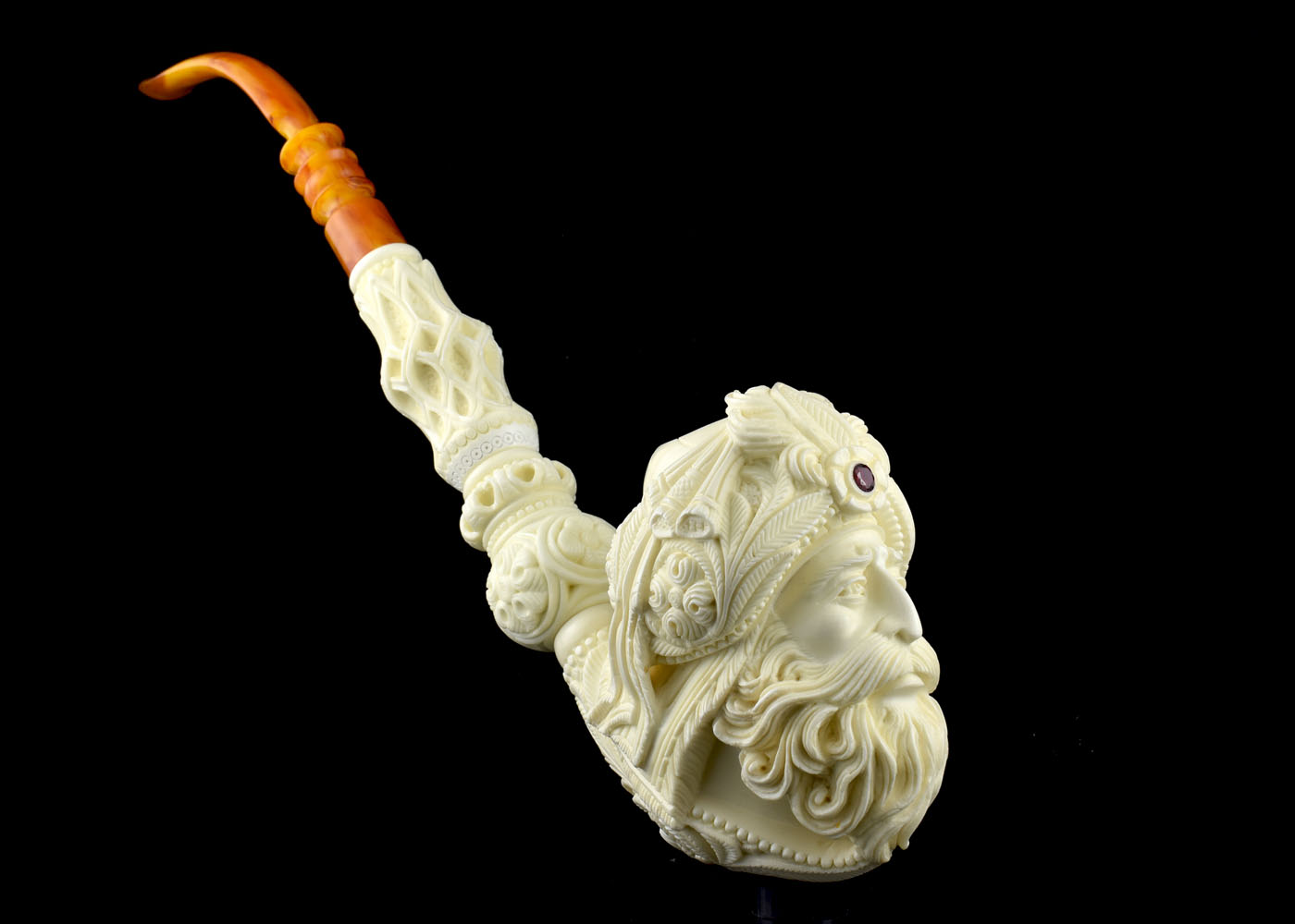 altinay-sultan-saxophone-meerschaumpfeife-tabakpfeife-gebogen image 3