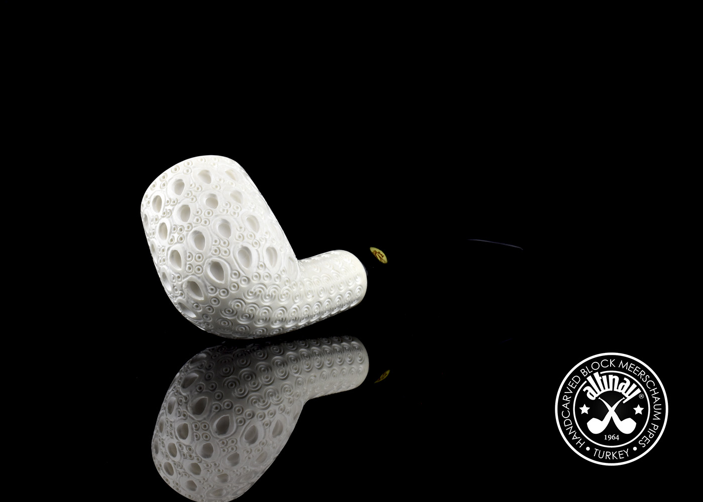 altinay-classic-meerschaumpfeife-billiard-glatt-natur-4 image 3