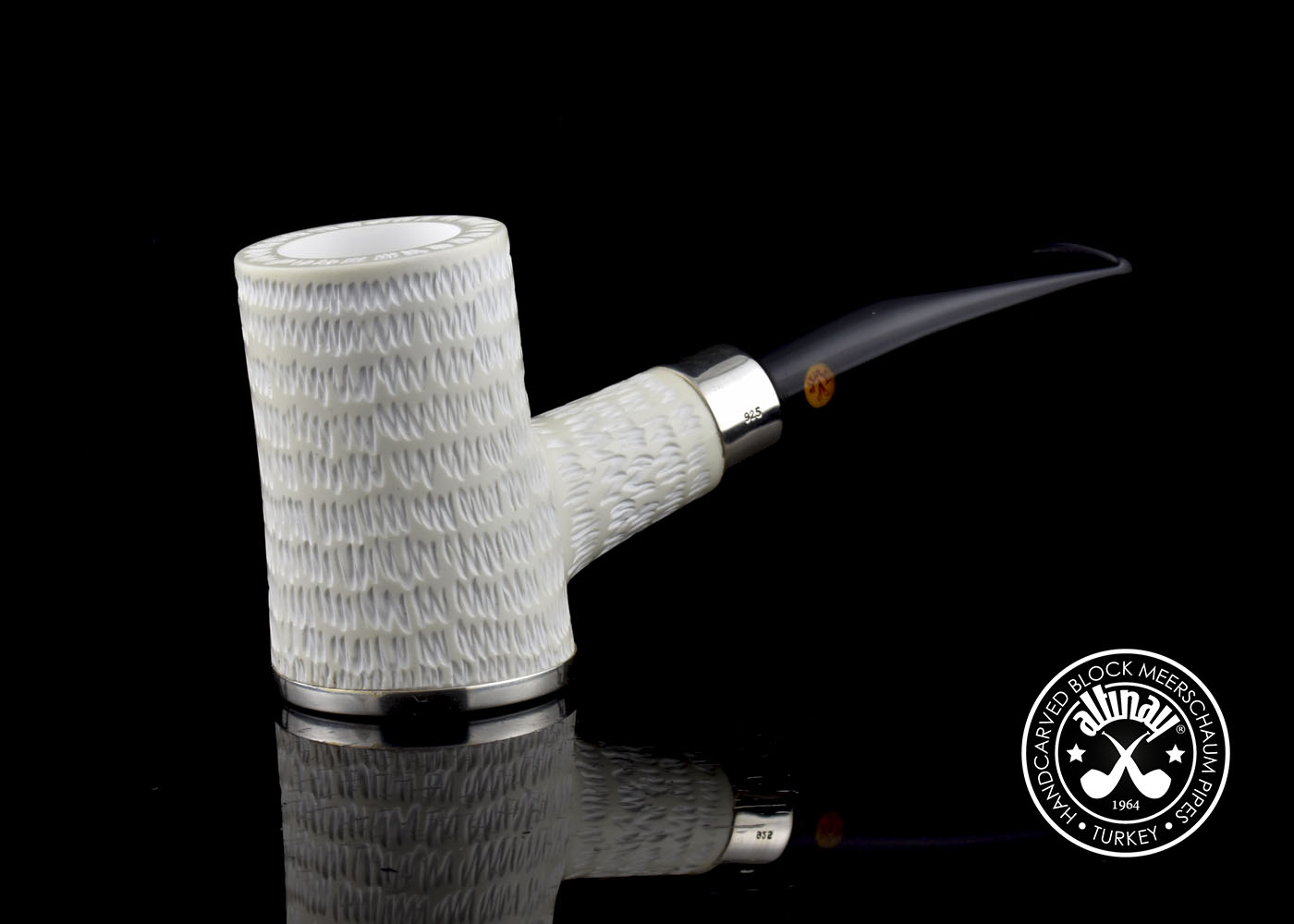 altinay-classic-poker-meerschaumpfeife-silberband-2 image 1