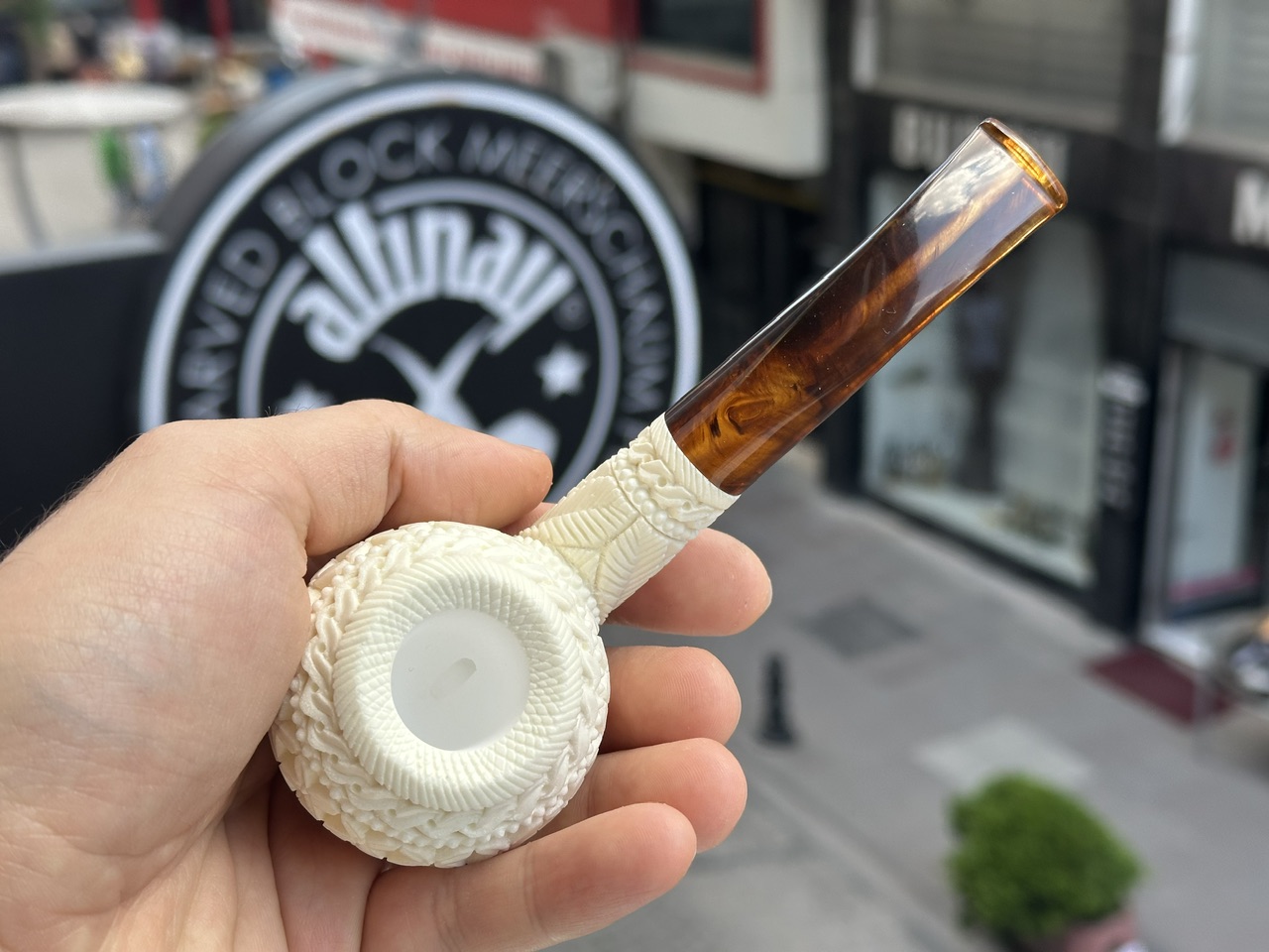 altinay-classic-tomato-meerschaumpfeife-mit-churchwarden-mundst-ck image 5