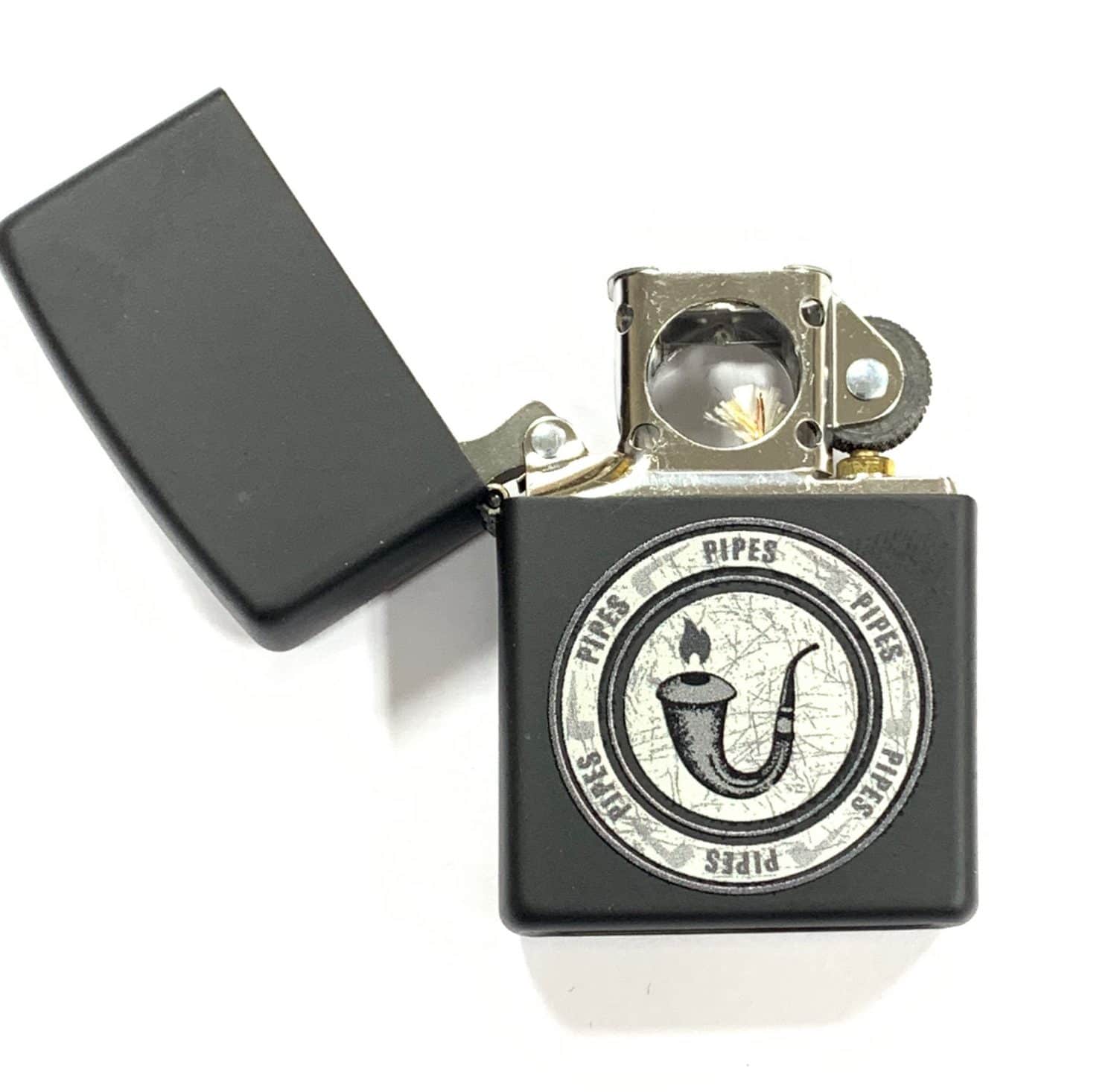 zippo-pfeifenfeuerzeug-pipe-seal-calabash-schwarz-matt image 2