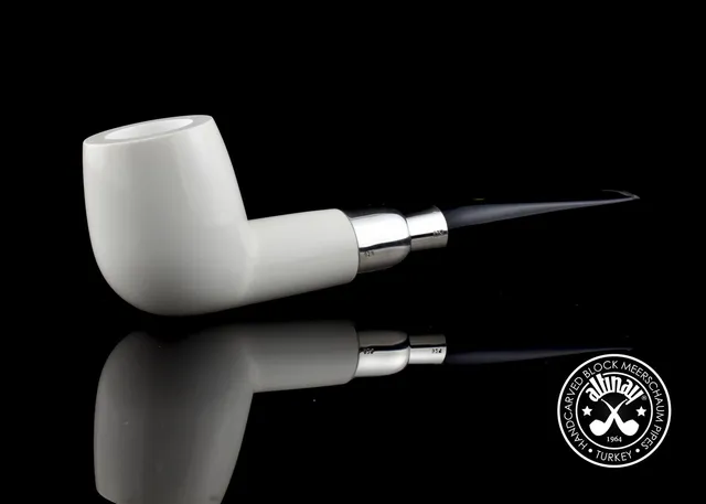 altinay-spigot-billiard-meerschaumpfeife-silber-spigot-4 image 1