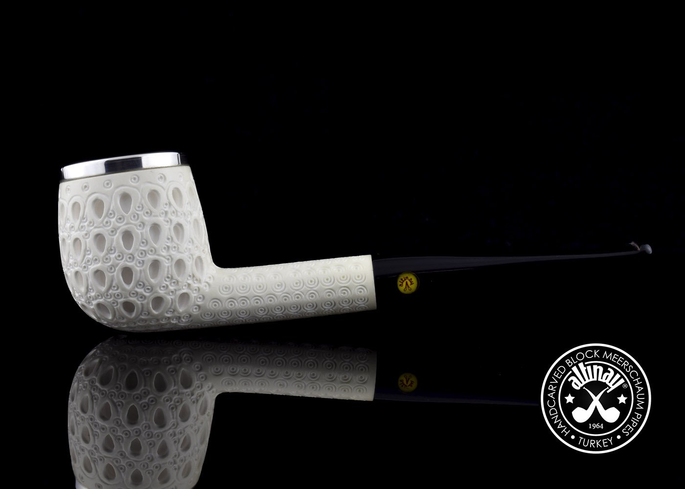 altinay-classic-top-silver-billard-meerschaumpfeife-glatt image 3
