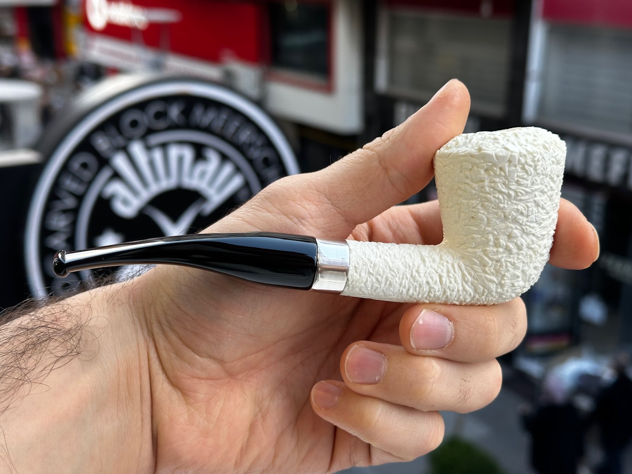 altinay-classic-dublin-silber-meerschaumpfeife-silberring image 3