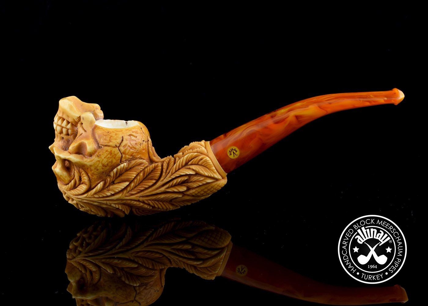 altinay-classic-skull-meerschaumpfeife-totenkopf-figur image 3