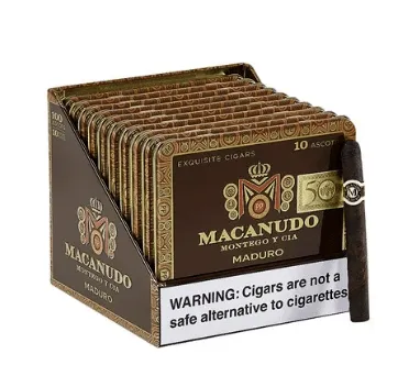 macanudo-ascots-maduro-zigarillos-10er-dose-kakao-mild image 1