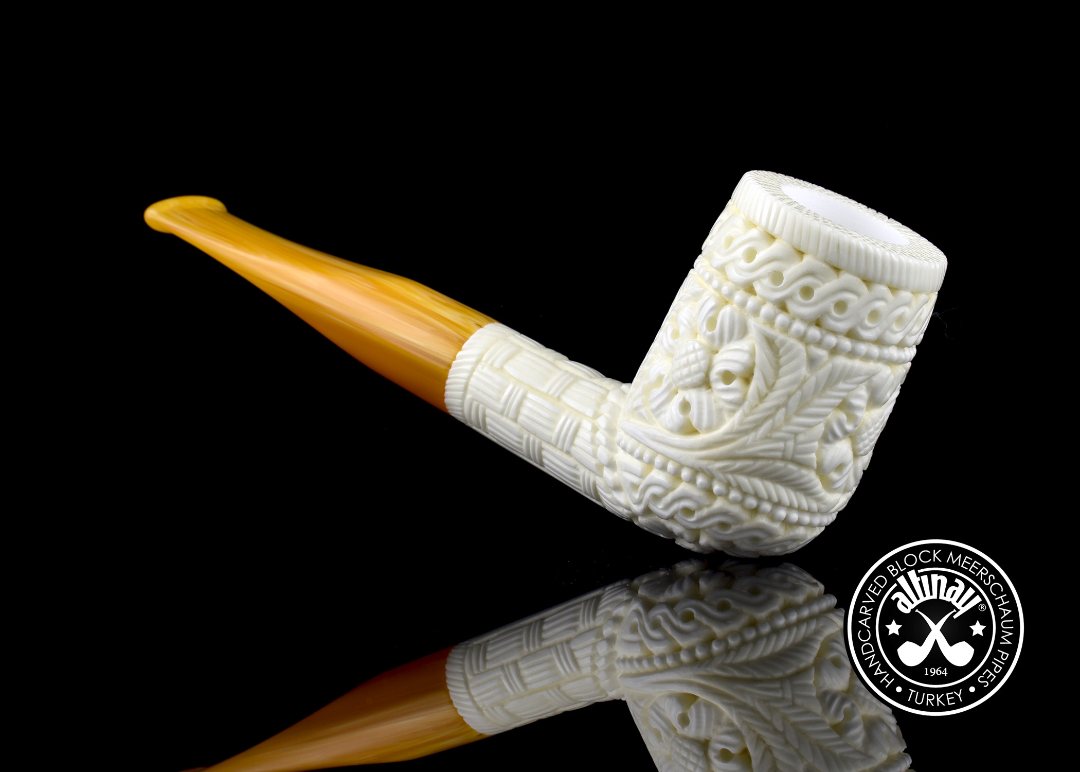 altinay-classic-billiard-meerschaumpfeife-tabakpfeife-natur image 1