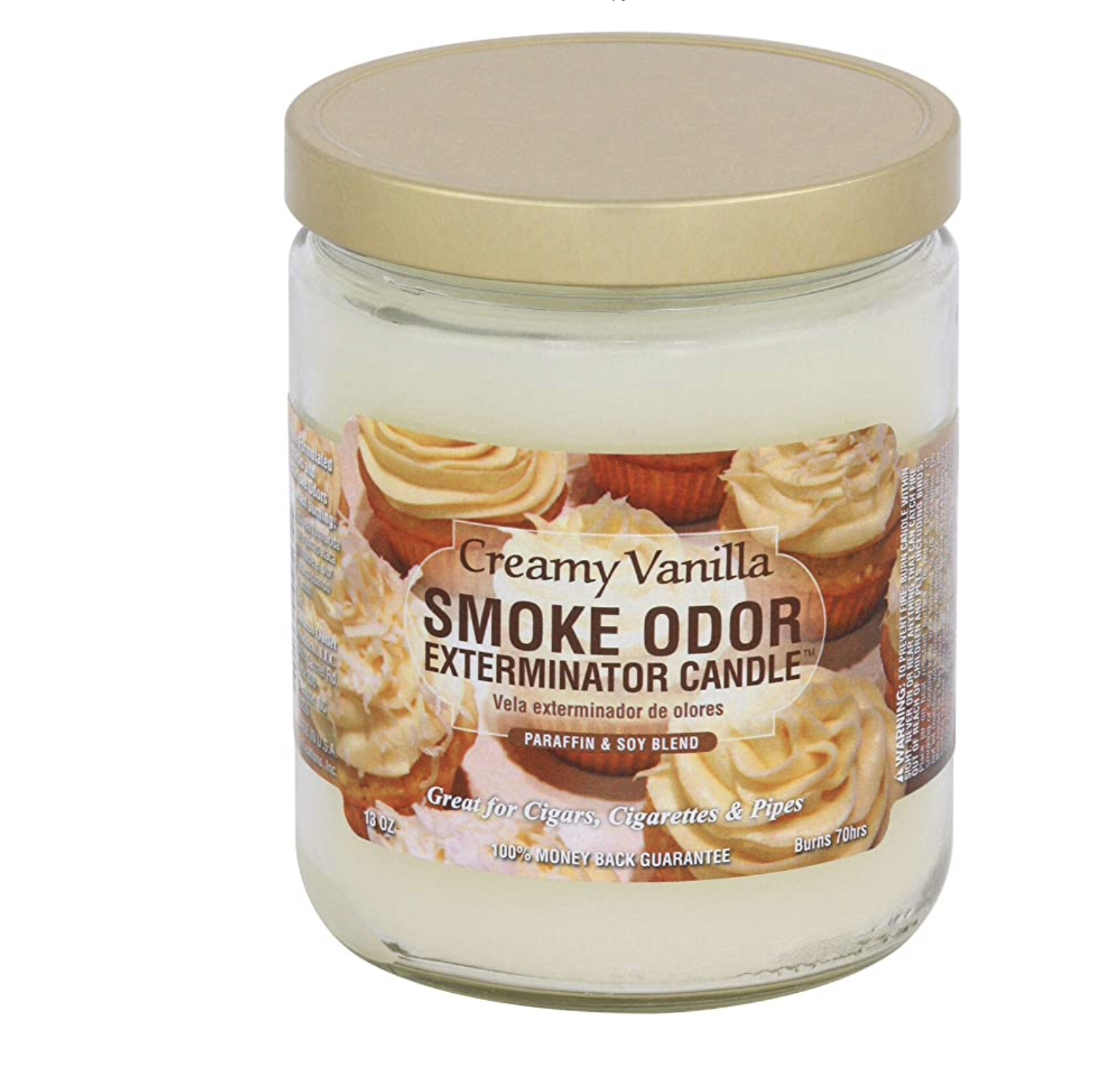 smoke-odor-exterminator-duftkerze-creamy-vanilla-13oz image 1