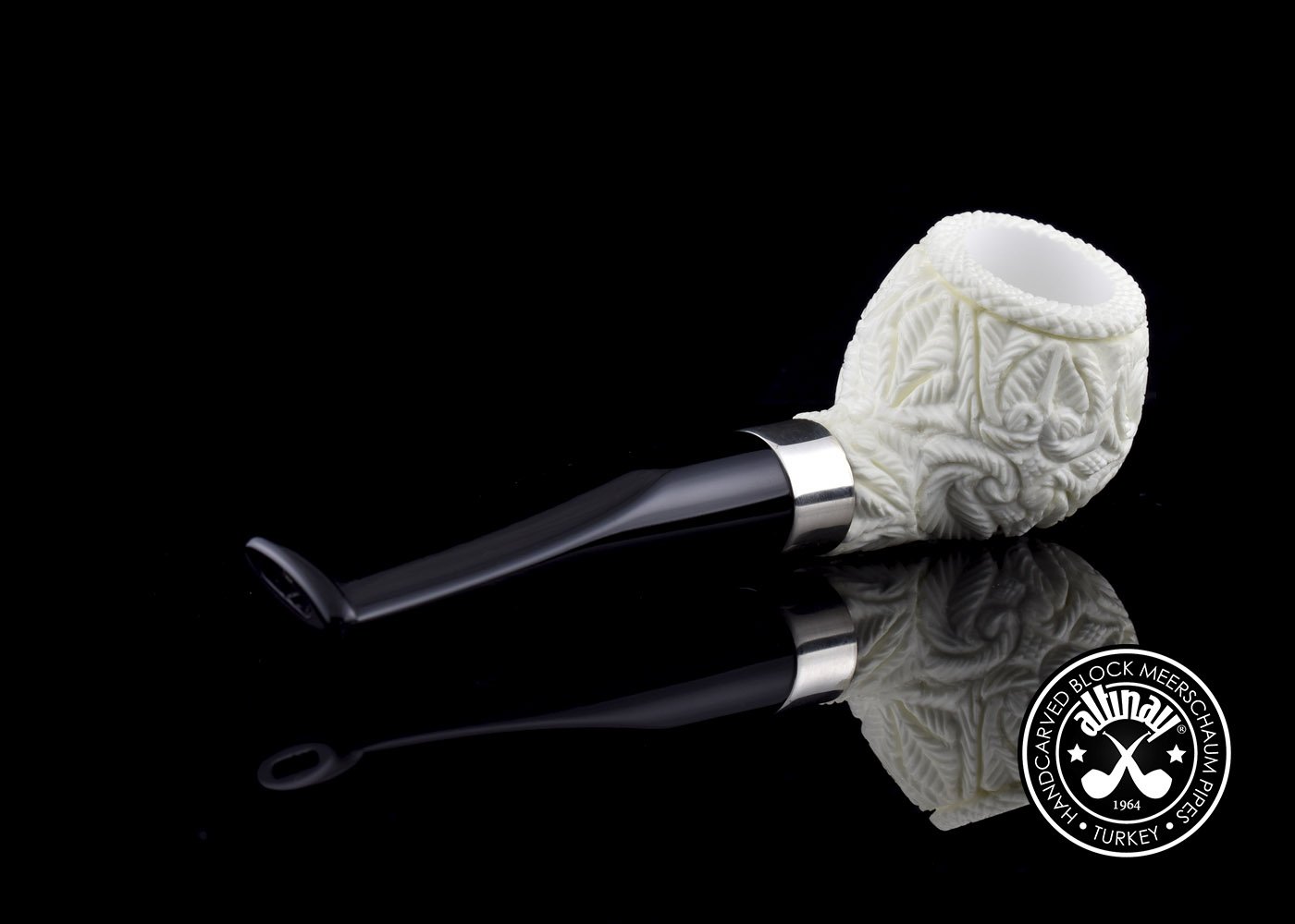 altinay-classic-tomato-meerschaumpfeife-mit-silberband image 6